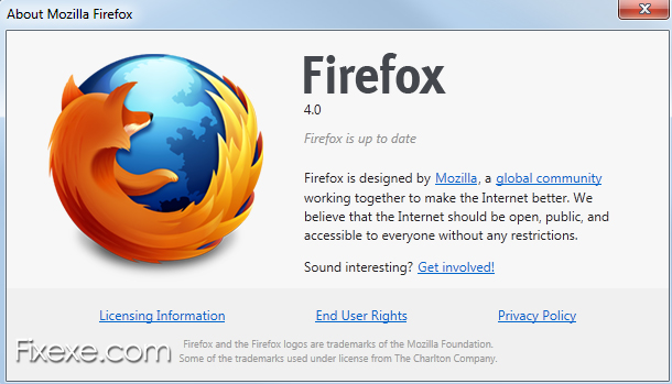 restore mozilla firefox app