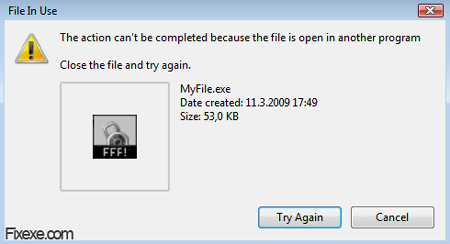 can t delete file from desktop