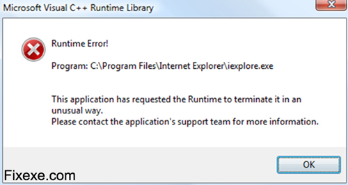 Runtime Error