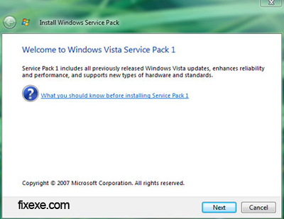 Windows Service Pack